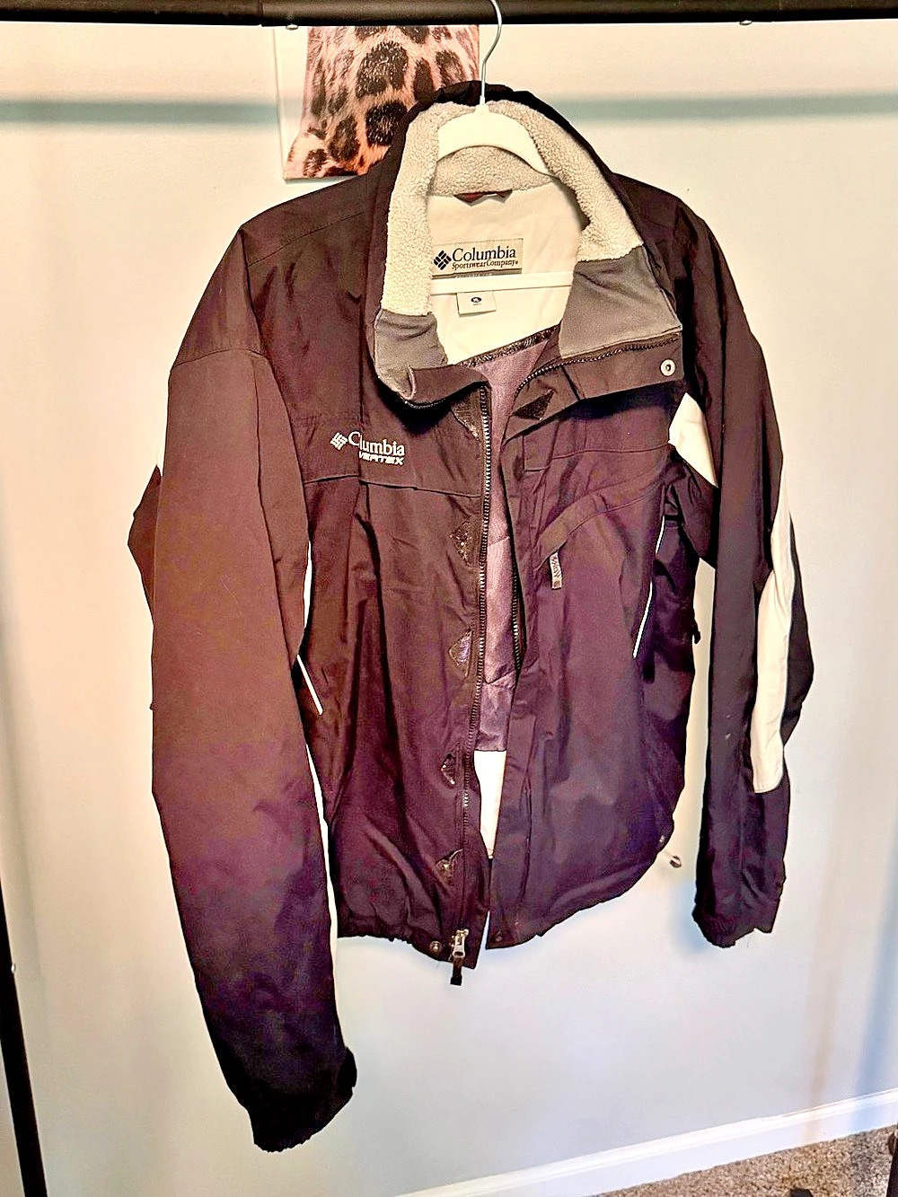 Columbia Vertex Interchange Jacket Color Block XL